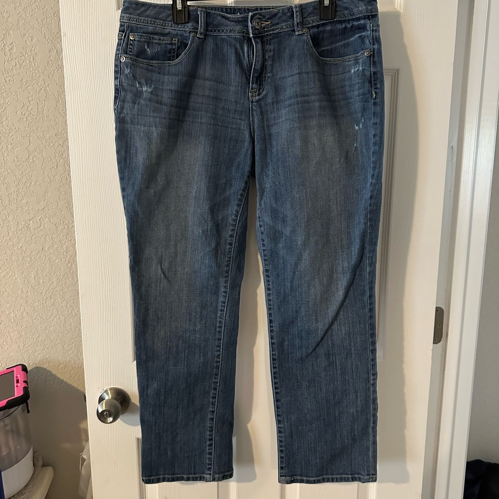 Apt. 9 relaxed crop jeans 14